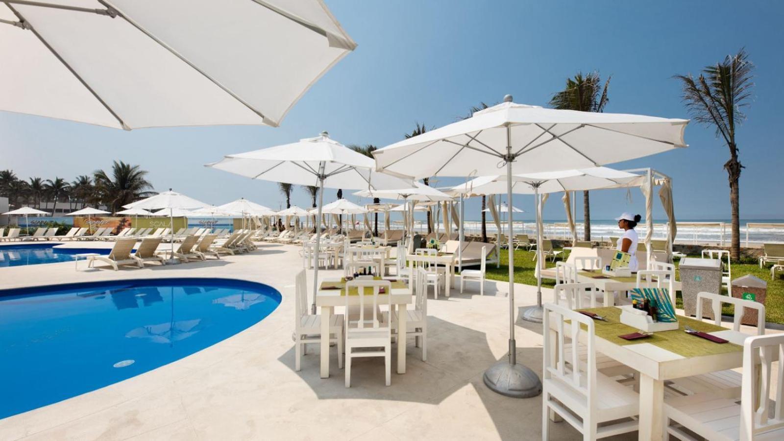 Palacio Mundo Imperial Riviera Diamante Acapulco Zewnętrze zdjęcie The beach at the resort